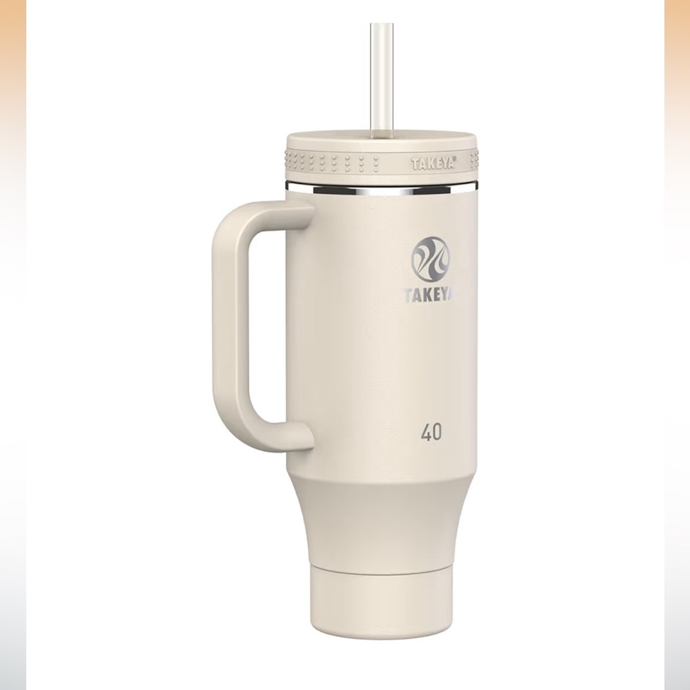 Takeya Straw Thermo Tumbler with Handle - 40 oz